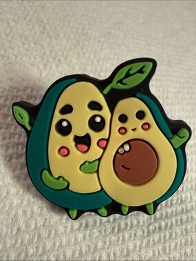 Cute Avocado shoe charm